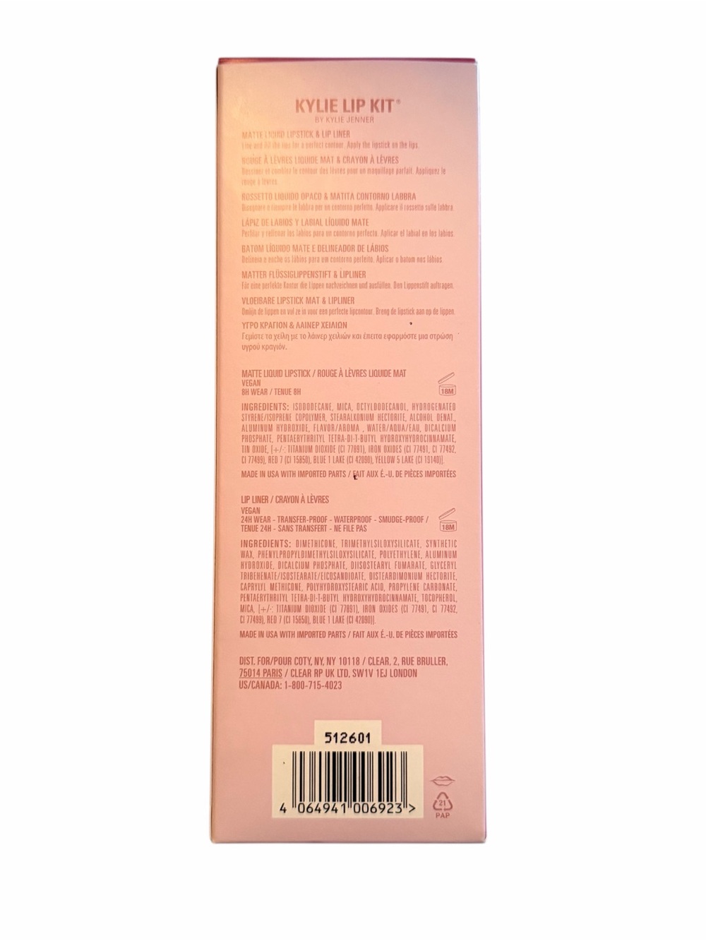 Kylie Jenner Matte Liquid Lipstick & Lip Liner - Color Posie  K - Picture 6 of 6